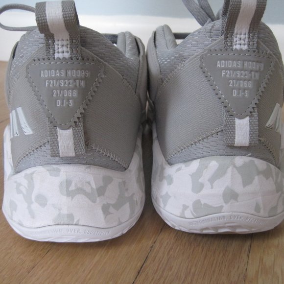 Adidas Donovan Mitchell D.O.N. Issue #3 Men's Basketball Shoes Team Mid Grey 10 - Picture 3 of 15